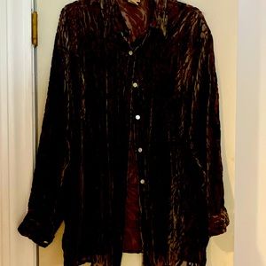 Classy Cut velvet Blouse